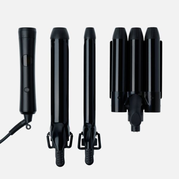 Interchangeable Hair Styling Tool Kit (base 25mm 38mm waver)