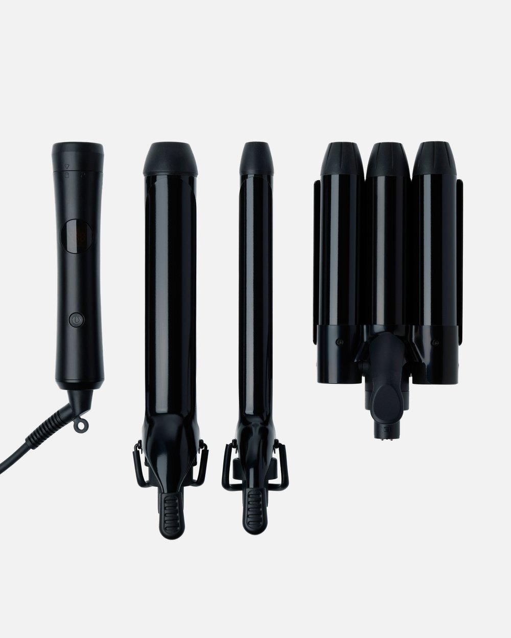 Rapunzel járnið Interchangeable Hair Styling Tool Kit (base 25mm 38mm waver) - Image 1