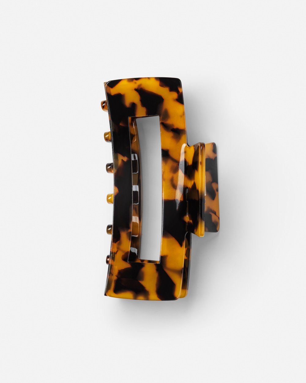 302_5da6bb2e66-20375100_square-hair-clip-tortoise_01 Tortoise Hárklemma - Image 1