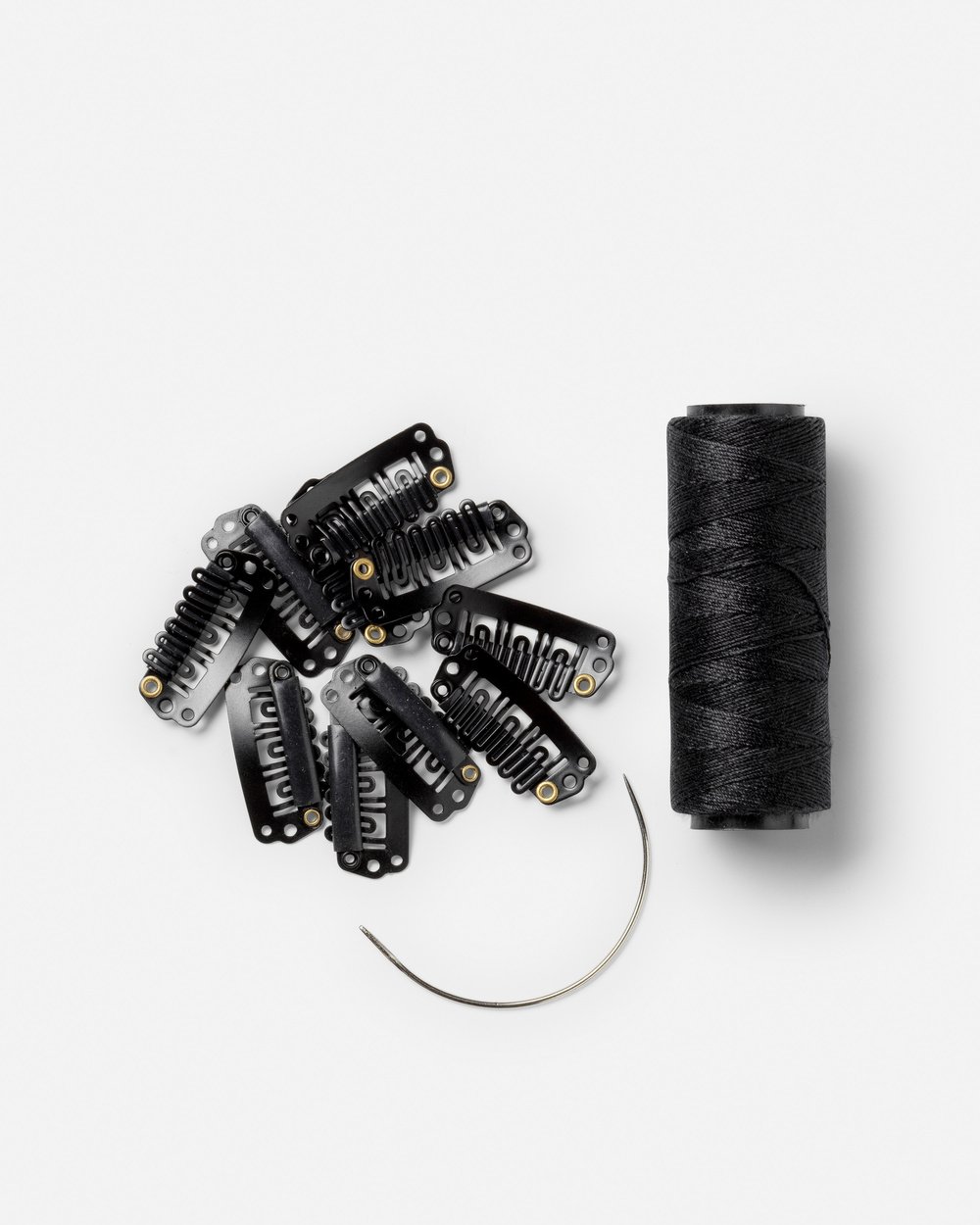 Svart DIY clip-in kit - Image 1